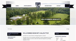 Desktop Screenshot of mtv-salzgitter.de