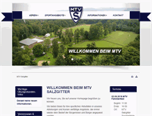 Tablet Screenshot of mtv-salzgitter.de